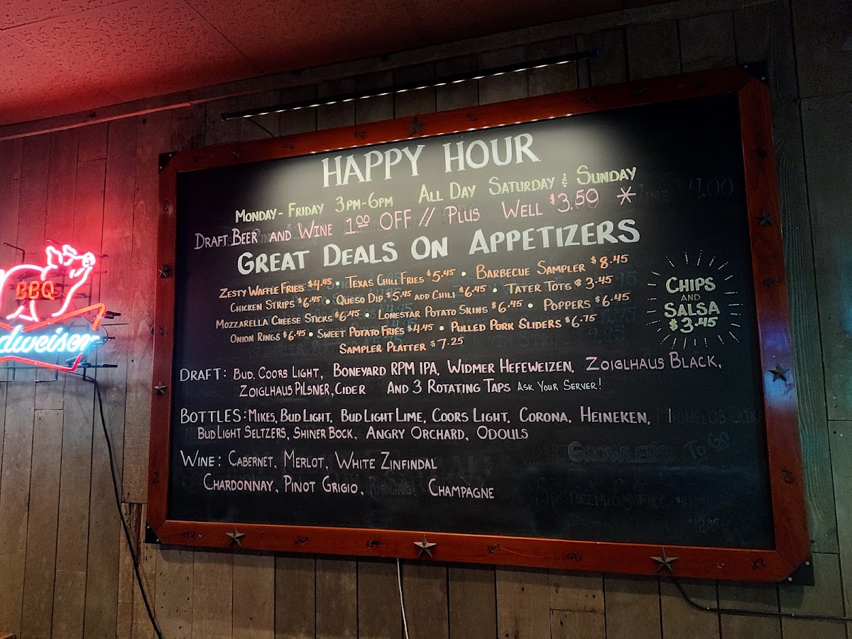 Buster's Texas-Style Barbecue Menu - Image 3