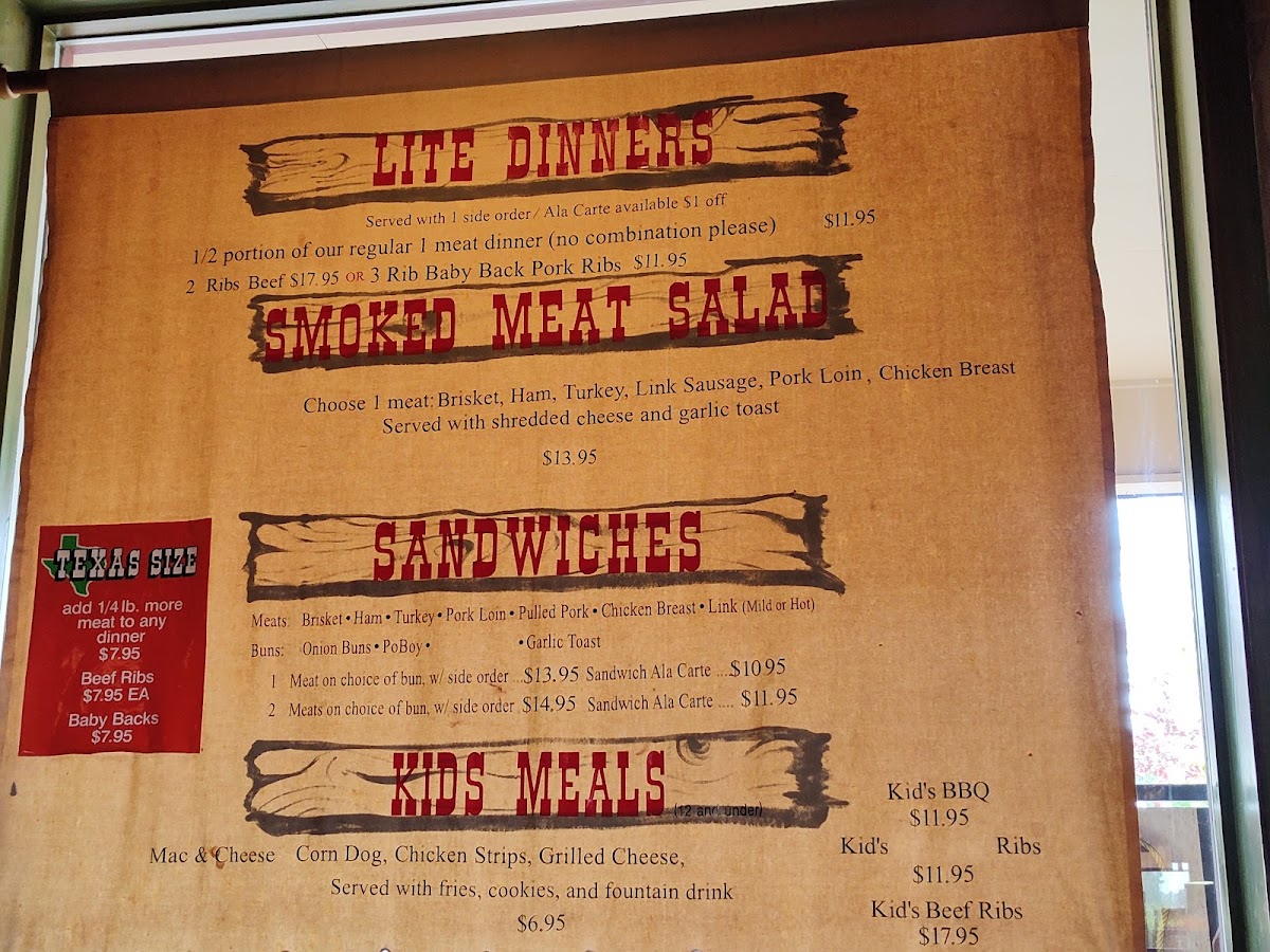 Buster's Texas-Style Barbecue Menu - Image 6